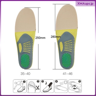 plantillas ortopédicas de longitud completa inserciones de zapato plantilla de soporte de arco para pies planos