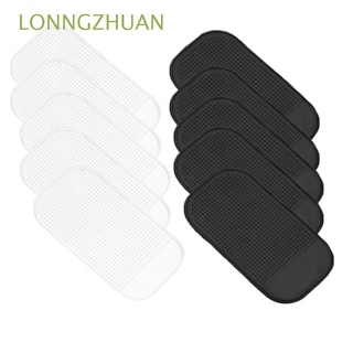 lonngzhuan - alfombrilla para salpicadero de coche, soporte antideslizante, color negro