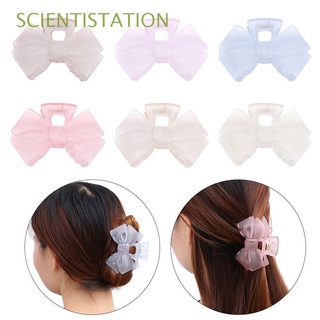 SCIENTISTATION New Hair Clip Large Size Headdress Hairpin Women Matte Bath Girls Claw Clamps