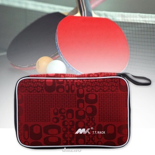 A prueba de polvo accesorios de protección portátil raqueta de tenis de mesa bolsa de almacenamiento