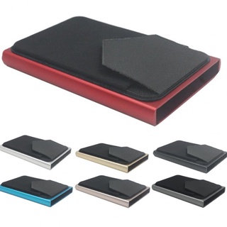 {Fa} Mini paquete/cartera de almacenamiento con tarjeta RFID para Pop Up ID/cartera/Mini paquete de protección