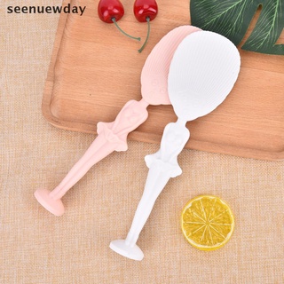 [See] Can Stand Up Rice Shovel Rice Cooker Cartoon Rice Spoon Non-stick Rice Spoon