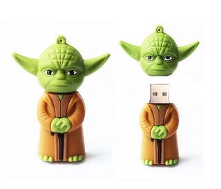 Memoria Usb De 1GB 8GB 16GB 32GB 64GB 128GB Yoda Star Wars memoria Usb Pc/regalo Pendrive 2.0 (4)
