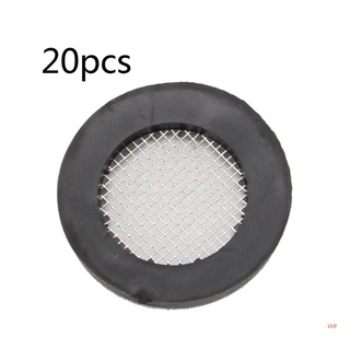 we 20pcs Seal O-Ring Hose Gasket Flat Rubber Washer Filter Net for Faucet Grommet