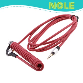 [Nole] L Jack 3,5 mm estéreo Audio bobinado Cable auricular Cable divisor Cable micrófono auriculares puerto auriculares línea adaptador para Beats