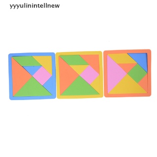 [yyyyulinintellnew] colorido tangram rompecabezas eva rompecabezas bebé niños desarrollo juguete educativo regalo caliente