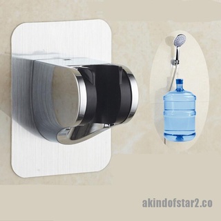 [akin] soporte para cabezal de ducha de baño, ajuste sin soporte de perforación, adhesivo adherible