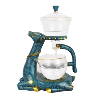 350ml de vidrio tetera infusor goteo olla taza de té reno decoración adorno (6)