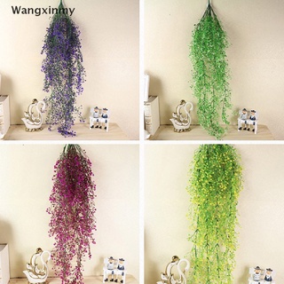 [wangxinmy] artificial falso colgante flor vid planta hogar decoración de pared interior al aire libre venta caliente