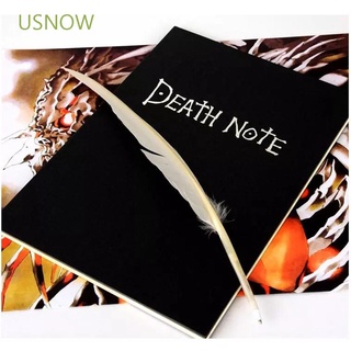 Usnow bloc De notas Death Note De cuero reutilizable para escuela/cuaderno diario/Note Death