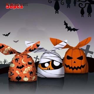 Eruditecourt~ Halloween calabaza fantasma corbata bolsas bolsa de caramelo niños truco o tratar fiesta 2021