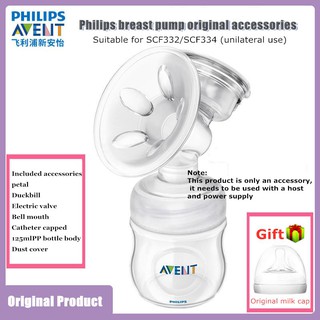 Philips Avent - accesorios para extractor de leche eléctrico con biberón SCF332/SCF334