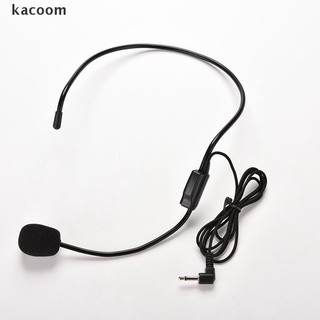 MIKE kacoom - auriculares con cable para micrófono, microfono, para amplificador de voz, micrófono, co