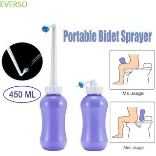 Everso Portátil 450 ml limpiador De Higiene higiénica limpiadora limpiadora botella Peri botella/Multicolor