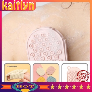 kaitlyn - cepillo de masaje para colgar, diseño, limpieza corporal, silicona, masaje, flexible para limpieza