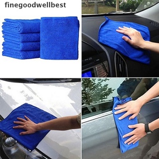 fbco 5 unids/10pcs microfibra lavado toallas limpias limpieza de coche duster paño suave toalla de coche nuevo