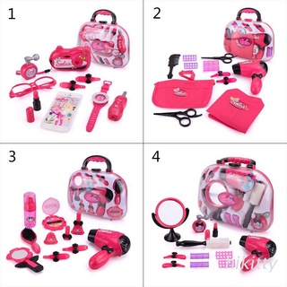 Hik niños Kit de maquillaje juguetes niña pretender juego de vestir cosmético conjunto para niños
