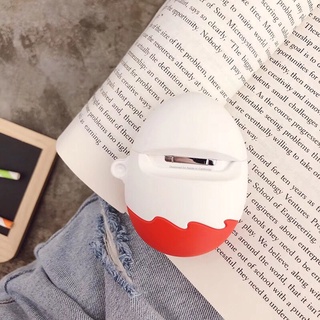 Super kinder lindo huevos inalámbricos Bluetooth auriculares caso para AirPods 2 1 3D divertido Chocolate sorpresa caja de silicona suave auriculares cubierta (4)