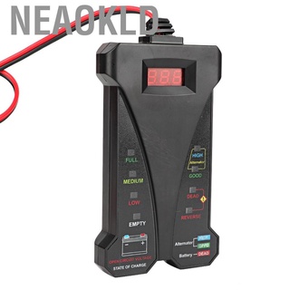 Neaokld 12V Vehicle Battery Detector LED Digital Tester Analyzer Diagnostic Tool (4)