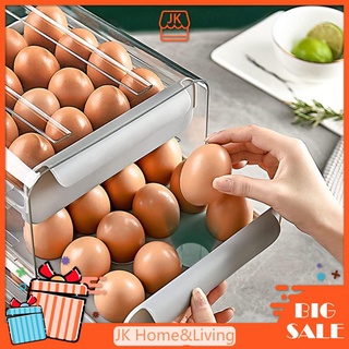 20/32 rejillas de almacenamiento de huevos caja de plástico refrigerador ahorro de espacio contenedor
