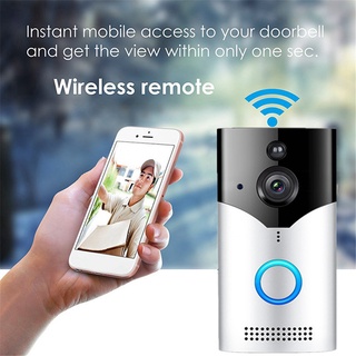 1080p inalámbrico timbre cámara wifi con sistema de detector de movimiento para la seguridad del hogar impermeable vigilancia de vídeo (7)