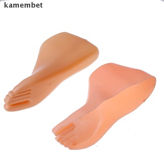 Kamem 1 Pair female feet mannequin model for foot thong style sandal shoe sock display .