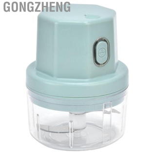 gongzheng trituradora de alimentos eléctrica mini picadora de ajo picadora usb carga inalámbrica vegetal ajo masher máquina para cocina