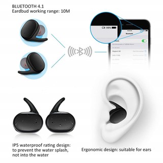 2021 nuevos audífonos inalámbricos Bluetooth TWS Bluetooth 5.0 deportivos estéreo a prueba de agua control táctil (4)