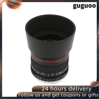 Guguoo 85mm F1.8 Lente Grande De cámara De apertura media telefoto enfoque De marco De fotos Retrato Completo Para EOS 5D4