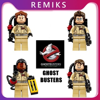 Juego de 4 piezas Ghostbusters Devil Busters Compatible con Lego Minifigures bloques de construcción rompecabezas niños montaje juguetes