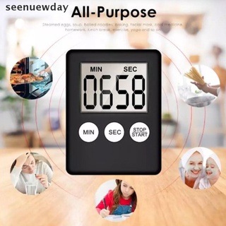 [ver] reloj magnético de cocina temporizador cuadrado cuenta regresiva reloj despertador de sueño cronómetro temporizador (1)