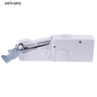 Seivany Mini máquina de coser a mano para viajar máquina de coser portátil CO