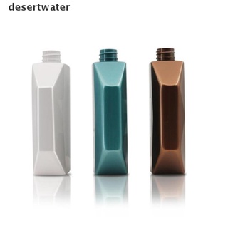 dwco creative geometry champú prensa botella de gel de ducha líquido recargable portátil nuevo (6)
