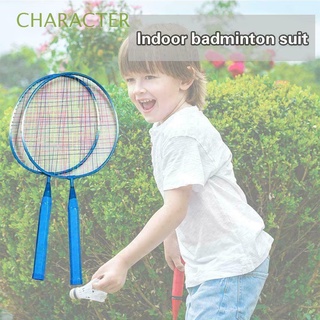 Carácter de trabajo de color sólido antideslizante entretenimiento para niños para la juventud raqueta de bádminton traje de raqueta de bádminton