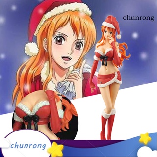 Figura de postura de pie chunrong/etiqueta de acción de Anime Nami/expresión interesante/Sexy/navidad/decoración