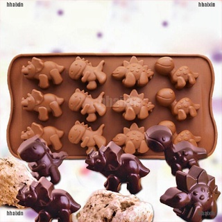 [HaiHai] Dinosaurio-silicona-fondant-mould-cake-candy-jelly-chocolate-muffin-mold