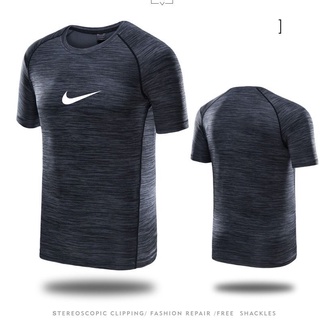 Nike Camiseta Estudiantes Hombres Y Mujeres Corto Unisex Manga Suelta Marea Marca Fondo Camisa