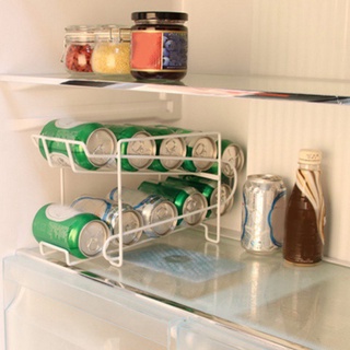 Lyna tisen estante De almacenamiento De cocina para cocina/refrigerador De bebidas/Latas/soporte para almacenamiento De escritorio doble acabado (1)