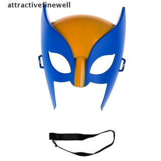 [attractivefinewell] superhéroe azul x-men wolverine armas máscara cosplay figura de acción niños regalo juguete