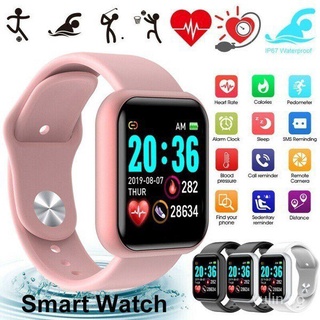 yl stock listo y68 smart watch fitness digital ritmo cardíaco jam tangan wanita reloj de los hombres