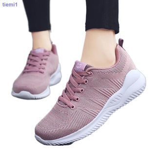 Zapatos deportivos De malla Para mujer con suela suave Para madre/otoño/media edad/zapatos deportivos 2021