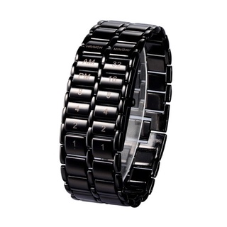 reloj de pulsera de cuarzo digital led binario para hombre regalo creativo moda día del padre (7)