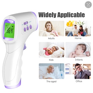 tlms termómetro de la frente del oído mini digital infrarrojo bebé medidor de temperatura instrumento para niños niños y adultos (7)