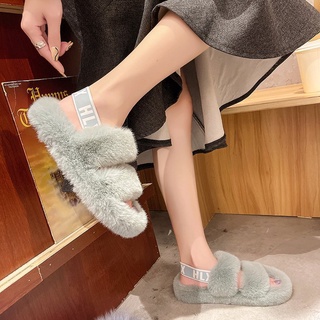 Pantuflas casuales De algodón para mujer/zapatillas De felpa De invierno talla grande/zapatillas De algodón cálidos en Casa Llp (3)