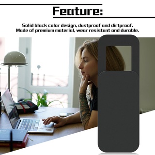 【laptopstore2f】T10 3PCS Rectangle Webcam Cover Ultra-thin Privacy Protector Camera Shutter