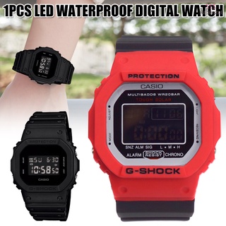 Reloj Casio Dw5600 G-Shock con Led Digital Multifuncional impermeable