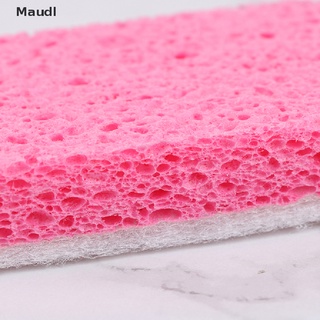 maudl esponjas de lavado platos de cocina trapo compuesto de madera pulpa de algodón utensilios de limpieza