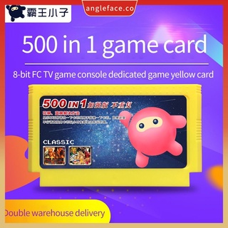 8bit amarillo tarjeta de juego para consola de juegos de tv clásico no repetición fc tarjeta 600 en 1&500 en 1&400 en 1&360 en 1&208 en 1&150 en 1