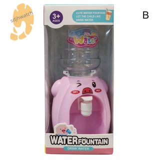 dispensador de agua de simulación de los niños mini plástico durable patrón de dibujos animados fácil de limpiar juguetes (3)