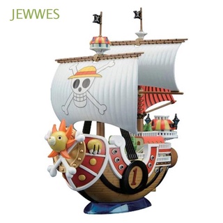 JEWWES Christmas Gift Sunshine Gold Meri Collection Action Figure Assembly Model Luffy Ship Hydra Ark Sonny Mobidick Spades Building Blocks Childrens Toys Anime Toys Pirate Ship